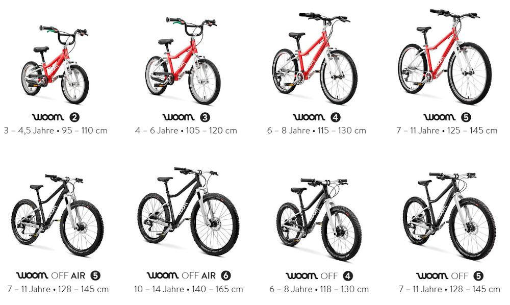 woom 2023 Welche Bikes wann lieferbar sind M rz 2024