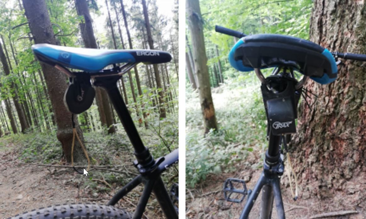 TRAXmtb Fahrrad Abschleppseil Kevlar