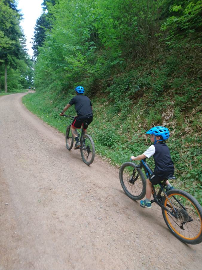 BSR Fahrrad-Abschleppseil, Kinder-Abschleppseil für Fahrrad