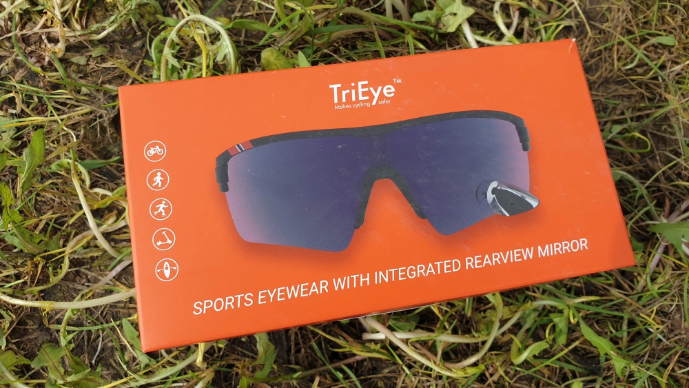 TriEye - Fahrradbrille mit Rückspiegel