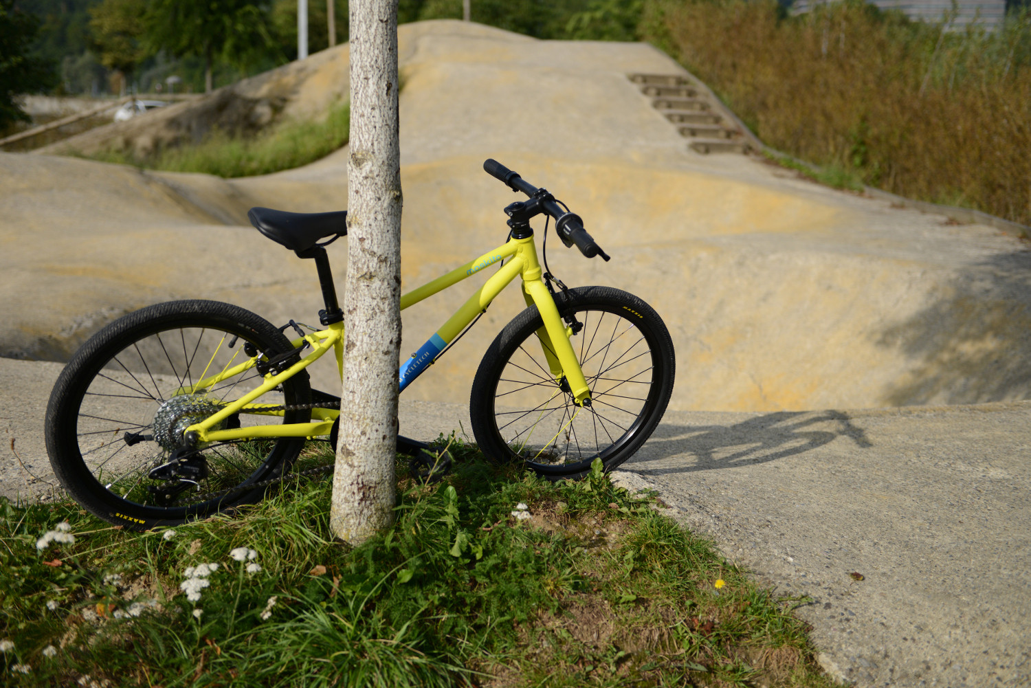 MTB-Cycletech am Pumptrack