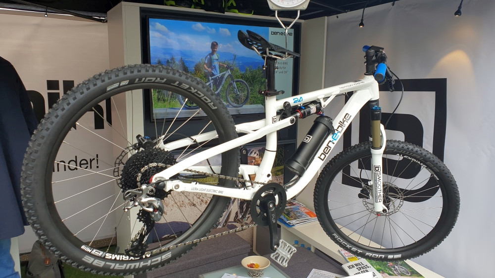 Ben-E-Bike  neues e-MTB Fully für Kinder