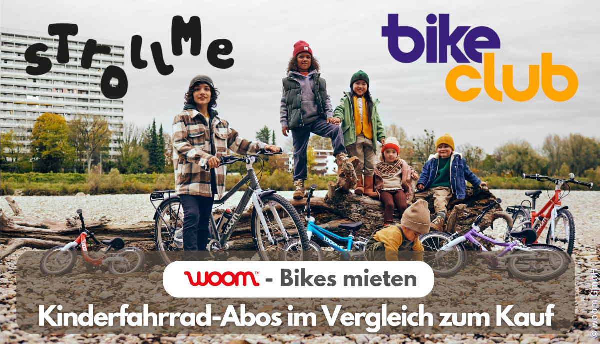 Kinderfahrrad mieten - Strollme / Bikeclub - Abo oder Kauf