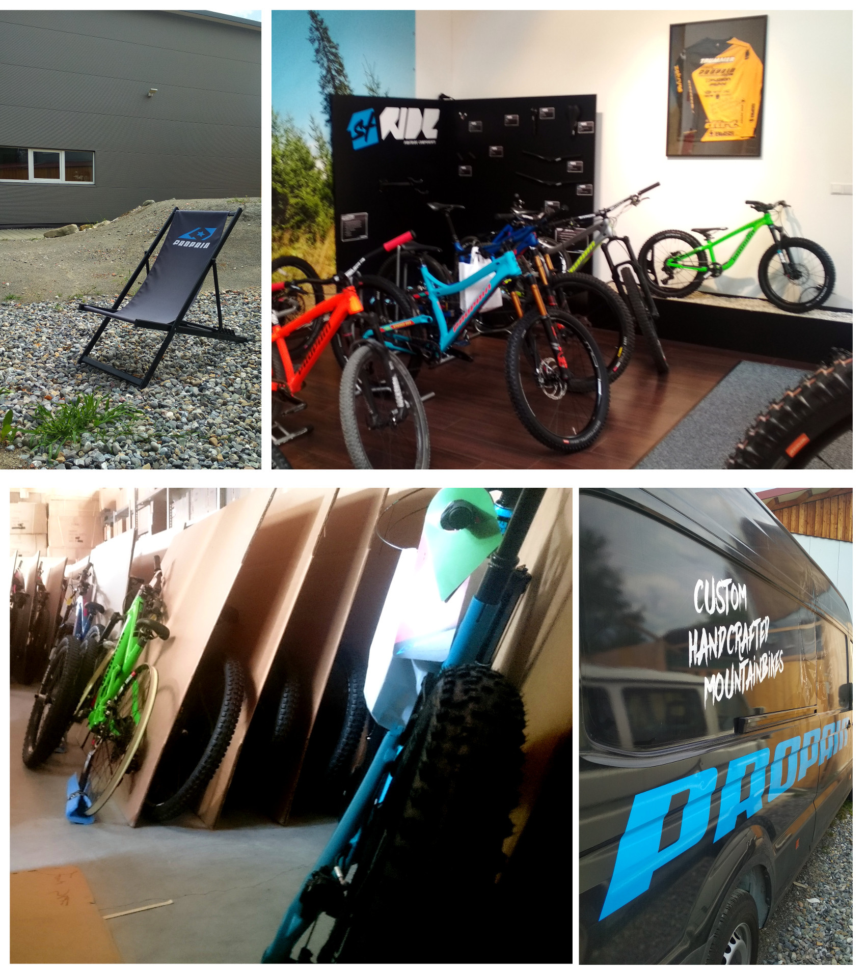 Propain Bikes - HQ Collage