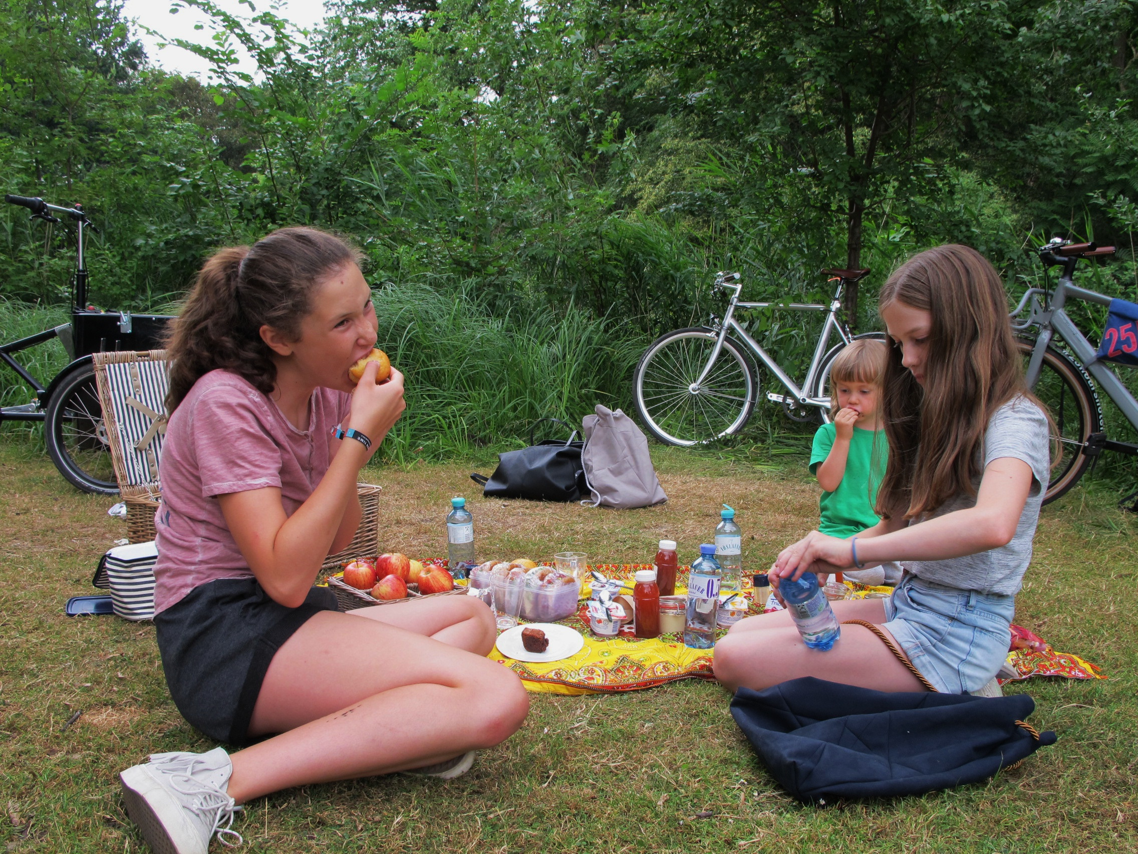 Picknick im Berliner Tiergarten