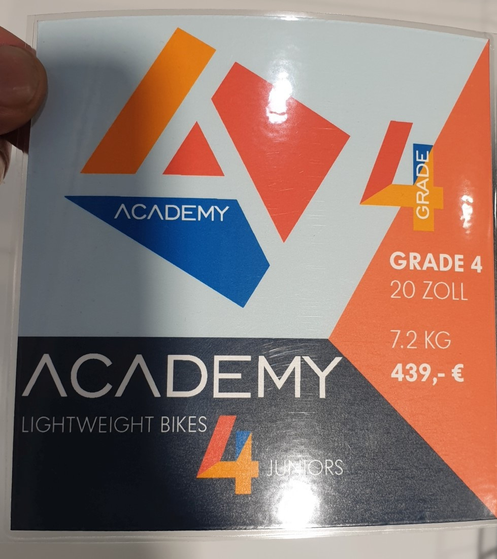 Academy Bikes 20 Zoll Gewicht und Preis