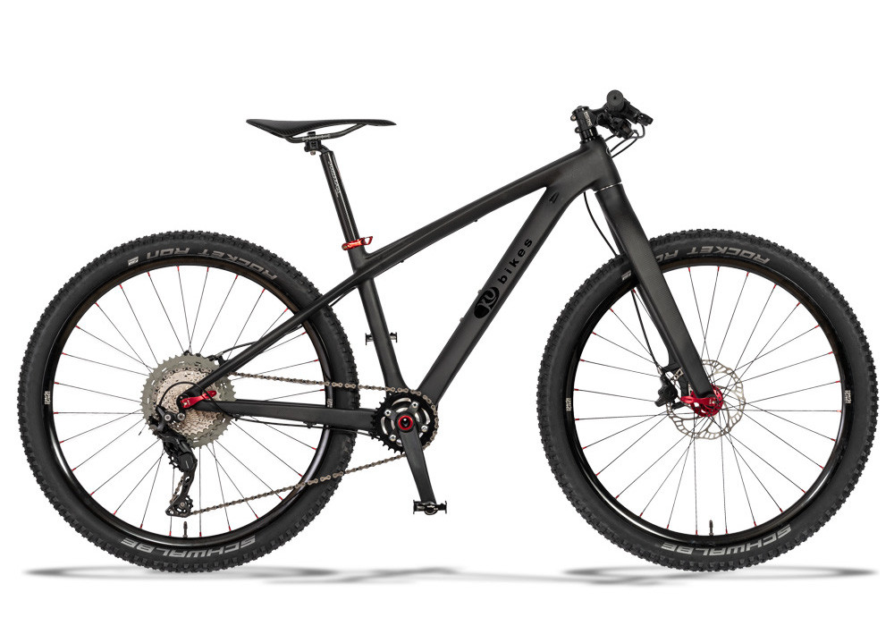 KUbikes Carbon S 26 Zoll mit Starrgabel