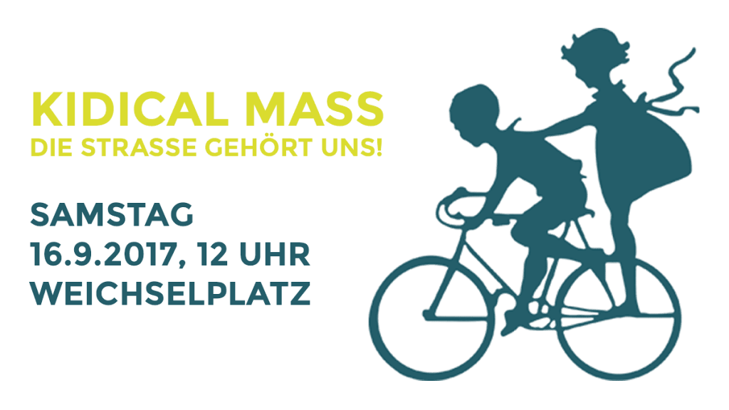 Kidical Mass Berlin  2017 Flyer
